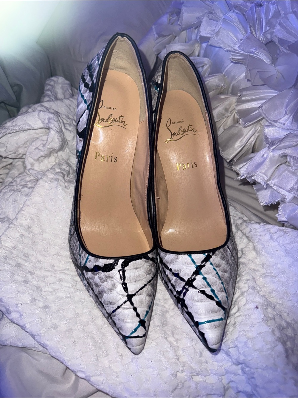 Red bottoms stunning